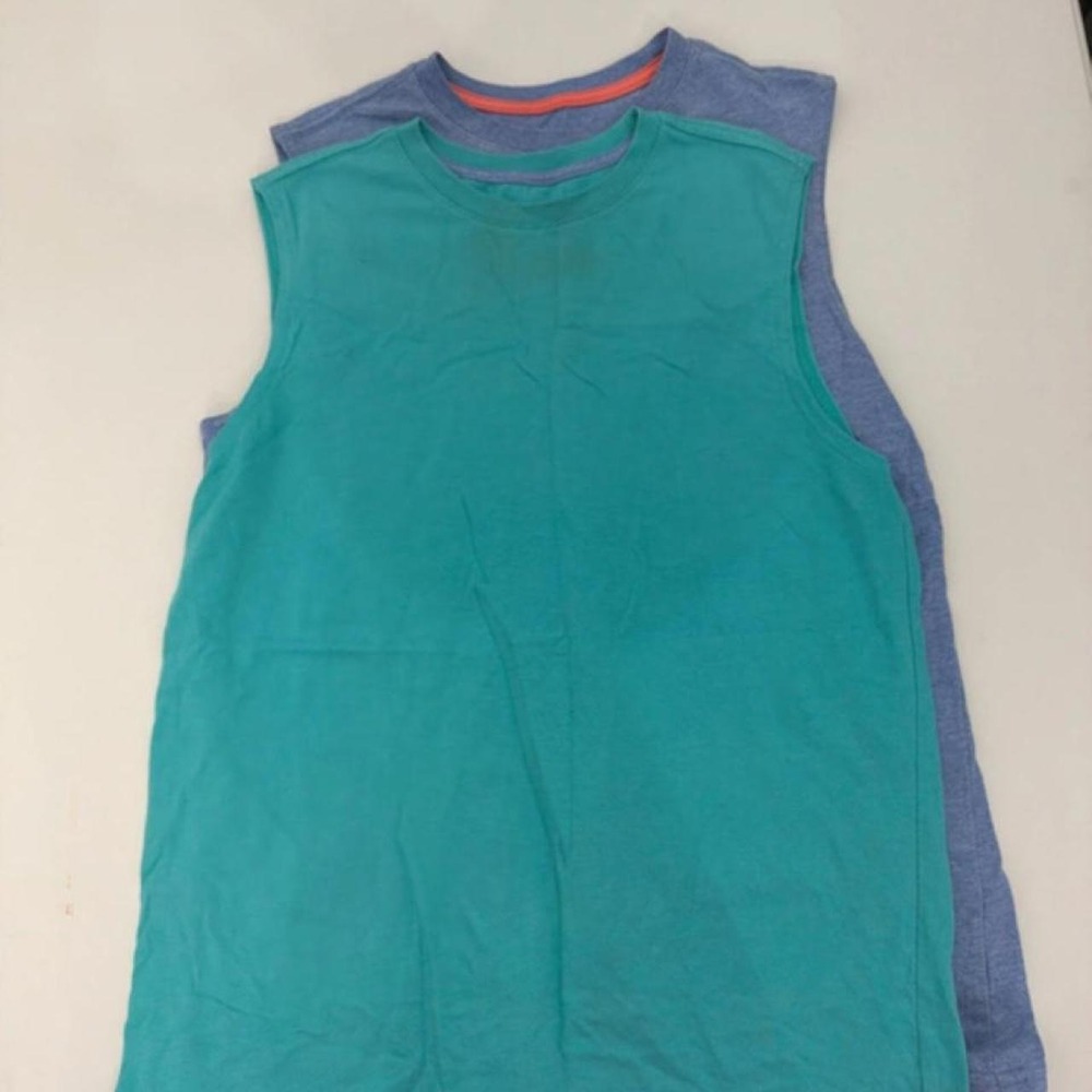 2x Wonder Nation cotton & polyester tank tops in XXL